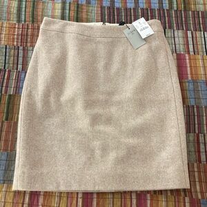 J. Crew "The Pencil Skirt" Size 2P NWT